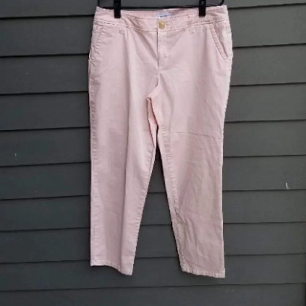 Liz Claiborne PINK Chino Style Pants Size 10